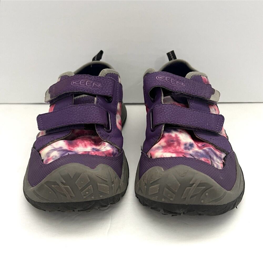 Keen Kids Purple and Pink Tie-Dye Velcro Sneakers - Picture 2 of 11